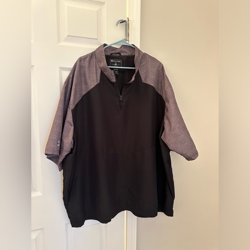 Men’s 4XL Holloway Short Sleeve Athletic Pullover